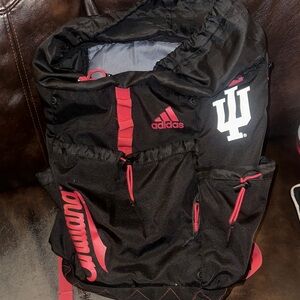 Adidas Indiana Hoosiers IU Logo Backpack adult rare large bag college